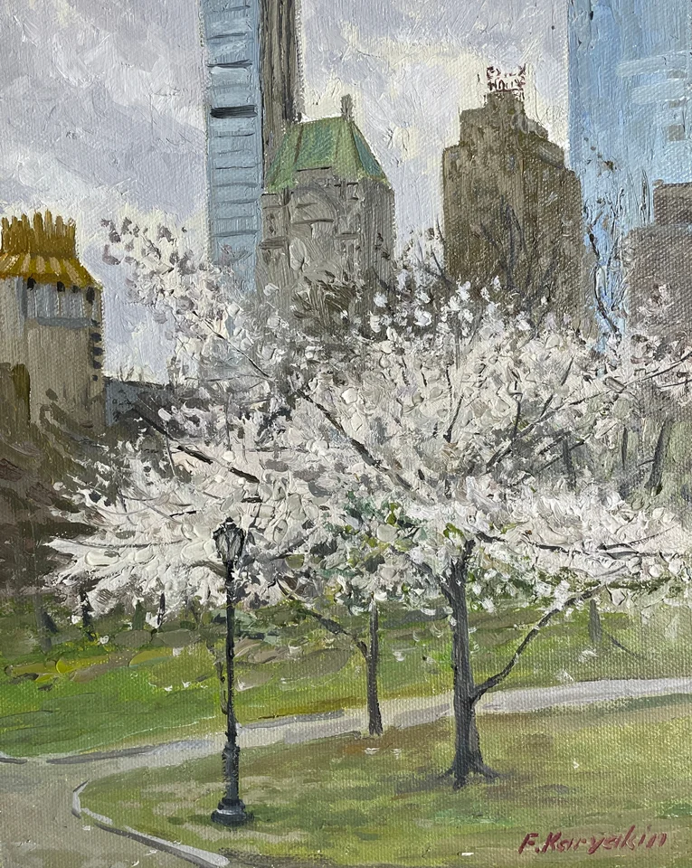 Spring Blossoms in Central Park