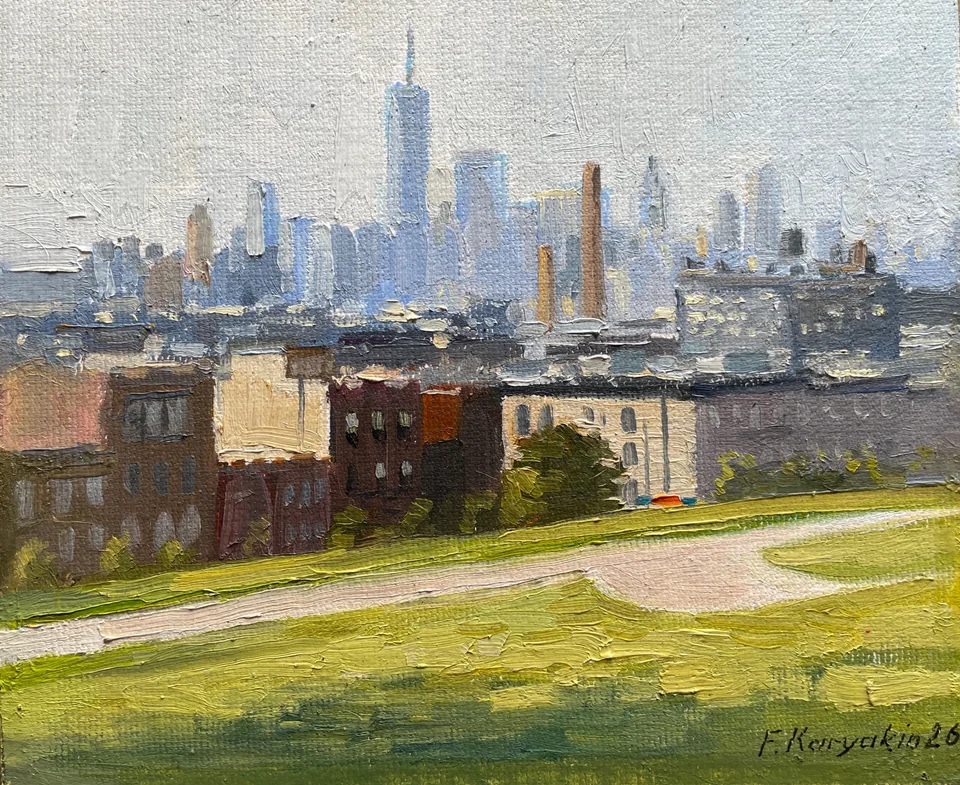 Sunset park view