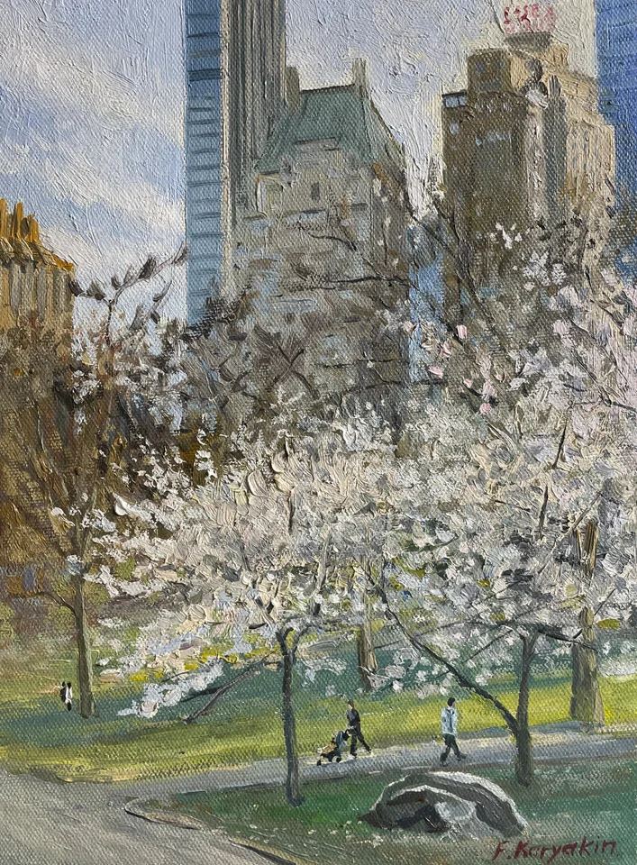 Spring at Central Park. NY