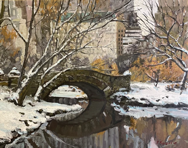 First Snow. The Plaza Hotel