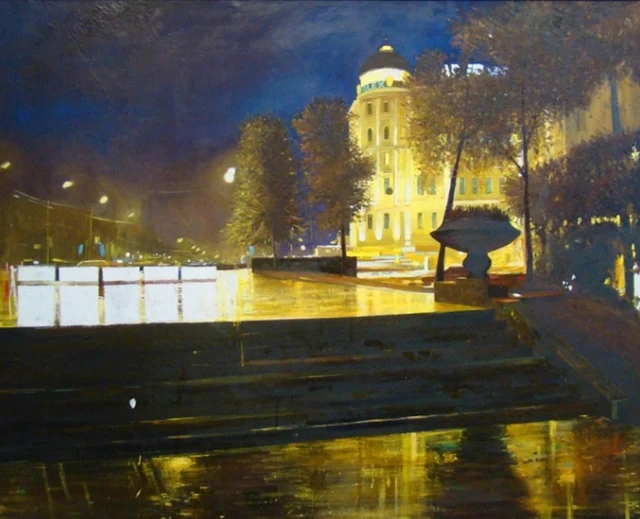 Night on Tverskoy Boulevard