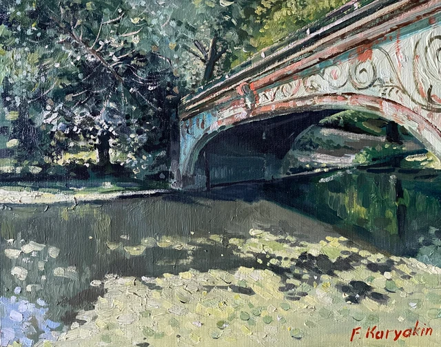 The Old Bridge in Prospect Park