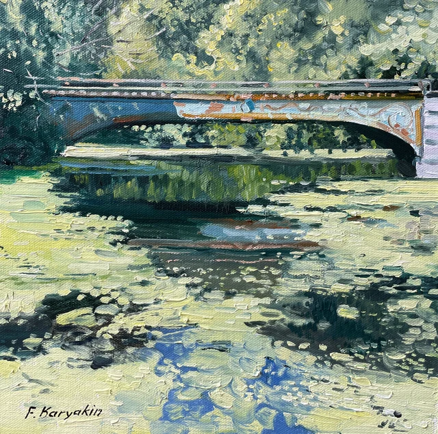 The Old Bridge in Prospect Park
