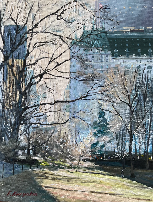 The Plaza Hotel at Noon